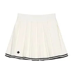 Chân Váy Nữ SMFK White With Logo Embroidered US003W Màu Trắng Size M