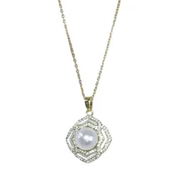 Dây Chuyền Nữ Kya Jewel Pearl Petal PN31 Màu Trắng Ngà
