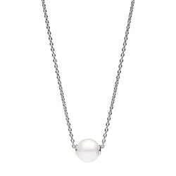 Dây Chuyền Nữ Pandora Treated Freshwater Cultured Pearl Collier Necklace 393167C01-45 Màu Bạc