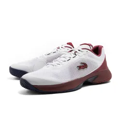Giày Tennis Nam Lacoste Men's Tech Point Textile Tennis Shoes 46SMA0015-2G1 Màu Đỏ/Trắng Size 10