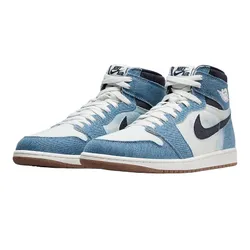 Giày Thể Thao Nam Nike Air Jordan 1 Retro High FQ2947-100 Màu Trắng Phối Xanh Denim Size 42
