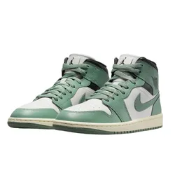 Giày Thể Thao Nike Air Jordan 1 MID BQ6472-130 Màu Xanh/Trắng Size 36