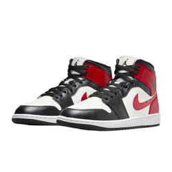 Giày Thể Thao Nike Air Jordan 1 MID BQ6472-160 Màu Đỏ/Trắng/Đen Size 35
