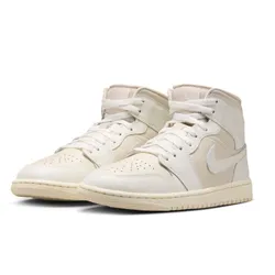 Giày Thể Thao Nike Air Jordan 1 MID BQ6472-201 Màu Be/Trắng Size 35