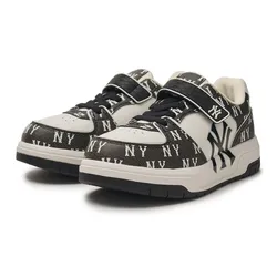 Giày Trẻ Em MLB Chunky Liner Denim Monogram Junior New York Yankees 7ASXJM44N-50BKS Màu Đen