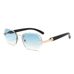Kính Mát  Belvoir&Co Diamond Cut Willow Sunset Black Màu Xanh Blue