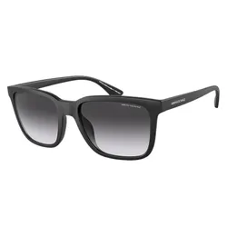 Kính Mát Unisex Armani Exchange Sunglasses 0AX4112SU 80788G Màu Đen