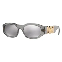 Kính Mát Unisex Versace Medusa Biggie Sunglasses O4361-O3116G53-ONUL Màu Xám