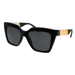 Kính Mát Unisex Versace Sunglasses VE4418F GB1/87 Màu Đen - Vàng