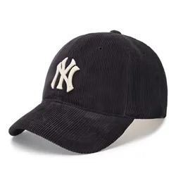 Mũ MLB Basic New York Yankees Ball Cap 3ACPWC146 50CGS Màu Xám Đen