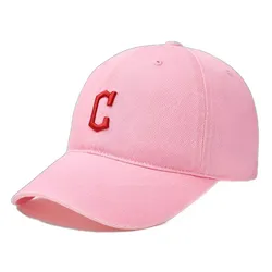 Mũ MLB Basic Washed Unstructured Ball Cap Cleveland Guardians 3ACPVV14N-45PKM Màu Hồng