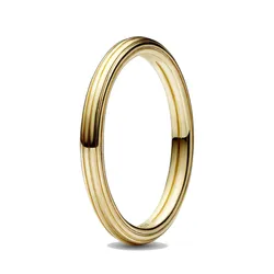 Nhẫn Nữ Pandora Me Ring 14k Gold Plated Plain 169591C00 Màu Vàng Size 46