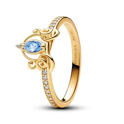 Nhẫn Nữ Pandora Women's Ring 163059C01 Màu Vàng Xanh Size 52
