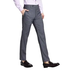 Quần Âu Nam Calvin Klein CK Men's Slim Fit Dress Pant JSY0250 Màu Xám Size 29