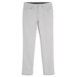 Quần Kaki Nam Calvin Klein CK Slim Fit 5-Pocket Pant 40V614P Alloy Màu Xám Trắng Size 29