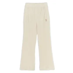 Quần Nỉ Nữ MLB Women's Basic Small Logo Velvet Flare Pants Boston Red Sox 3FPTB0446-43CRD Màu Be