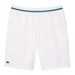 Quần Short Nam Lacoste Men's Tennis Shorts X Novak Djokovic GH7413-001 Màu Trắng Size 3