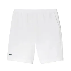 Quần Short Nam Lacoste Tennis Shorts Straight Cut Ultra-Dry Technology GH7452-001 Màu Trắng Size 4