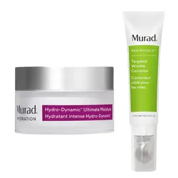 Set Dưỡng Da Murad Derm Remedies Plumping Solutions 2 Món (Tinh Chất Targeted Wrinkle Corrector 15ml + Kem Dưỡng Hydro-Dynamic 50ml)