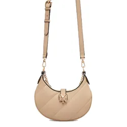 Túi Đeo Chéo Nữ Lyn Amelia Mini Crossbody Bag Beige LL24FBF328 Màu Be