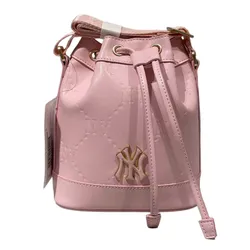 Túi Đeo Chéo Nữ MLB NY Monogram 7ACRMD65N  Màu Hồng