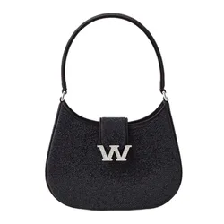 Túi Đeo Vai Nữ Alexander Wang W Legacy Small Hobo Shoulder Bag Màu Đen N-HM
