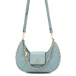 Túi Đeo Vai Nữ Lyn Staria Shoulder Bag Blue LL24FBF232 Màu Xanh