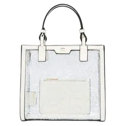 Túi Tote Nữ Lyn Delora M Bag White LL24FBF234 Màu Trắng
