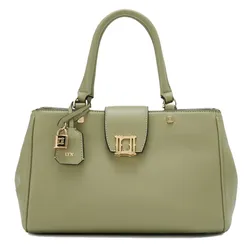 Túi Tote Nữ Lyn Letitia M Bag LL24FBS335 Green Màu Xanh Lá