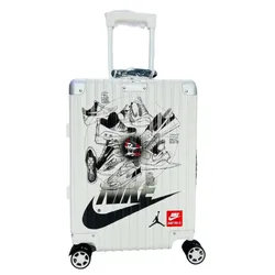 Vali Nike Jordan Sneaker Silhouette White Màu Trắng  Size 22inch