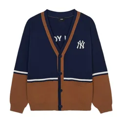 Áo Cardigan MLB Varsity Boston Red Sox Cardigan 3AKCV0144-50NYL Màu Xanh Navy