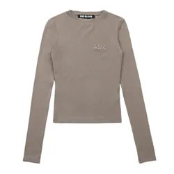 Áo Dài Tay Nữ Badblood Beyond Soft Tobacco W-TEE24-084 Màu Nâu