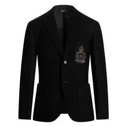 Áo Khoác Blazer Nam Dolce & Gabbana D&G G2RC3Z GF149 N0000 Màu Đen Size 48