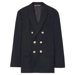 Áo Khoác Blazer Nam Palm Angels Philipp Plein Follow My Lead P18CMRF0446PTE003N0202 Màu Xanh Navy Size 46