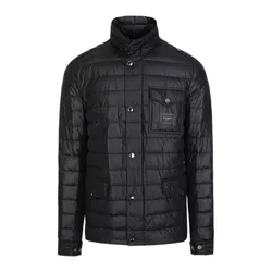 Áo Khoác Nam Dolce & Gabbana D&G Logo Plate Goose Down Nylon Jacket Black G90X1T FUM8S N0000 Màu Đen Size 44