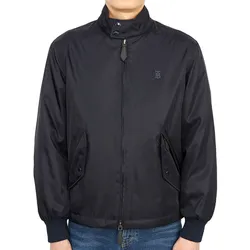 Áo Khoác Nam Burberry Harrington Monogram Ledbury 8051018 Màu Đen Size 50