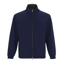 Áo Khoác Nam Giovanni Regular Fit Jacket GJK0062-1NK Mặc 2 Mặt Màu Xanh Navy Phối Đen Size 50