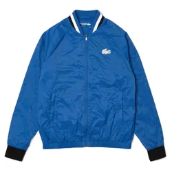 Áo Khoác Nam Lacoste Men’s Sport Lightweight Water-Resistant Jacket BH0846-51 Màu Xanh Blue Size 50