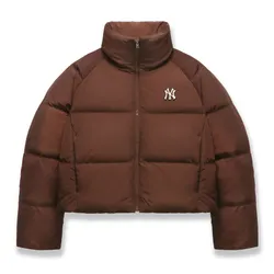 Áo Khoác Nữ MLB Curve New York Yankees 3FDJB1046-50BRD Màu Nâu