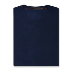 Áo Len Dài Tay Nam Giovanni GSW0066-1NN Màu Xanh Navy Size 52