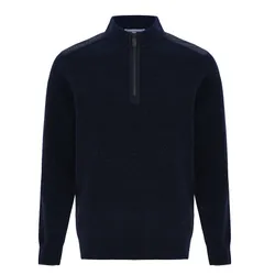 Áo Len Dài Tay Nam Giovanni GSW0073-1 Màu Xanh Navy Size 50