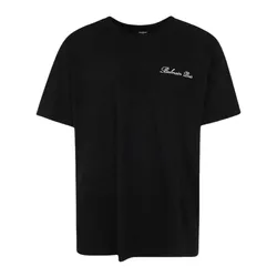 Áo Phông Nam Balmain Black With Logo Printed Tshirt CH1EG010BC68 Màu Đen Size XXS