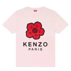 Áo Phông Nữ Kenzo Boke Placed Loose Tshirt FE62TS1404SO 34 Màu Hồng Size XS