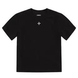 Áo Phông Nữ SMFK Compass Hug Embrace Slim Fit T-Shirt  DT008B1 Màu Đen Size M