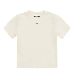 Áo Phông Nữ SMFK With Logo Printed T-Shirt  DT008W1 Màu Trắng Size L