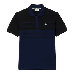 Áo Polo Nam Lacoste Classic Fit Made In France PH8135 JB1 Màu Xanh Đen