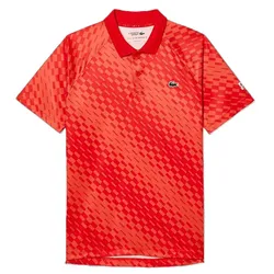 Áo Polo Nam Lacoste Tennis x Novak Djokovic Fan Version Polo DH5174-WI9 Màu Đỏ Size 5