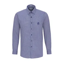 Áo Sơ Mi Dài Tay Nam Giovanni GLS0352-1 Màu Xanh Navy Đậm Size M