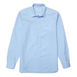 Áo Sơ Mi Dài Tay Nam Lacoste Regular Fit CH2935 HBP Shirt Màu Xanh Da Trời Size 41