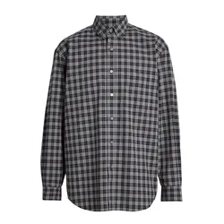 Áo Sơ Mi Nam Burberry Cotton With Check Printed Shirt 8003151 1004 Kẻ Caro Size S